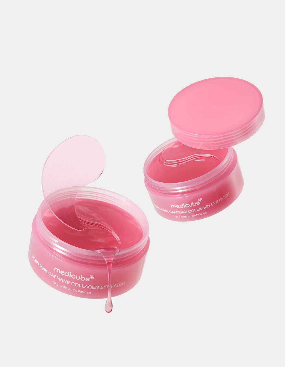 Medicube PDRN Pink Caffeine Retinol Collagen Eye Patch 60pcs