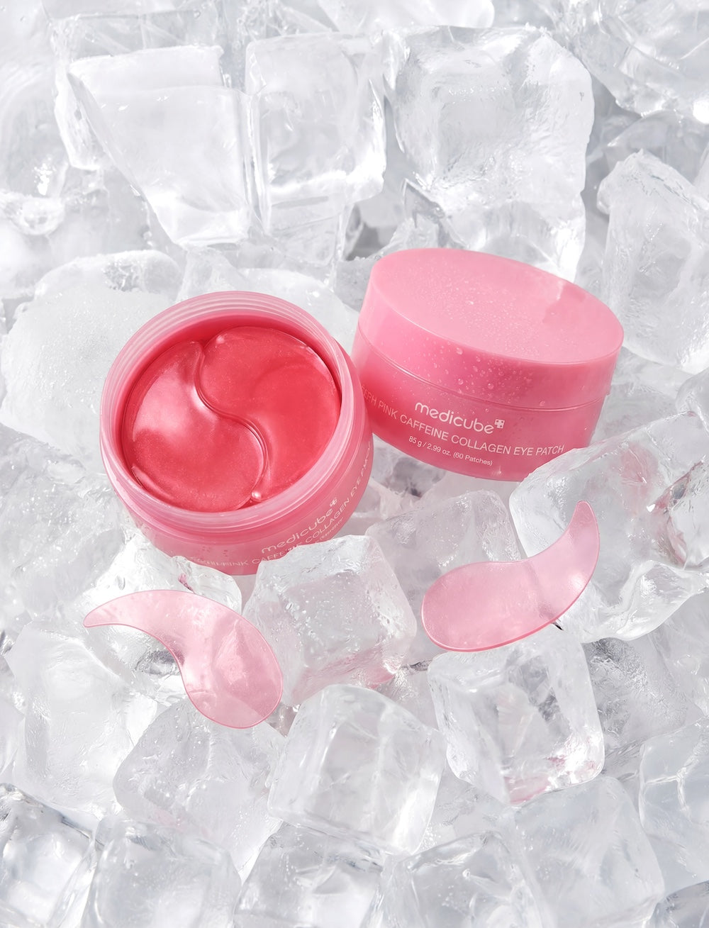 Medicube PDRN Pink Caffeine Retinol Collagen Eye Patch 60pcs