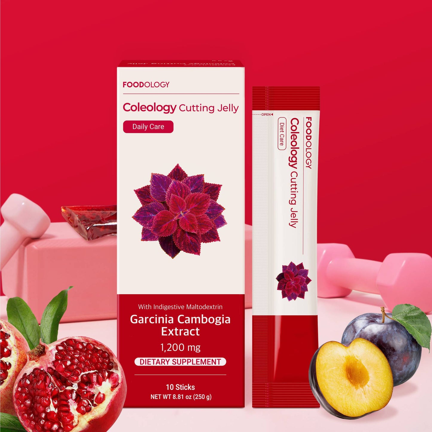 Foodology Coleology Cutting Jelly 25g*10Sticks