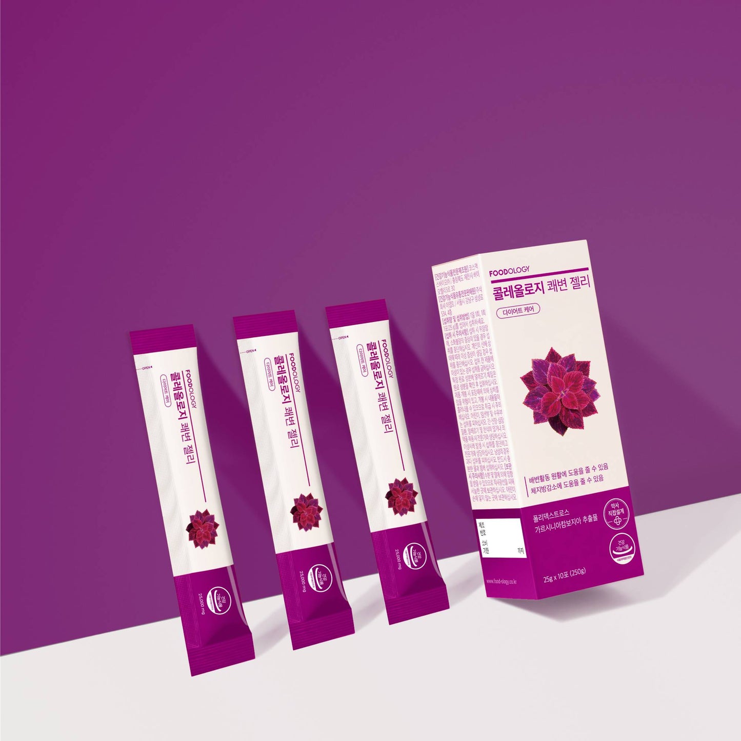 Foodology Coleology Bowel Movement Jelly 25g*10Sticks